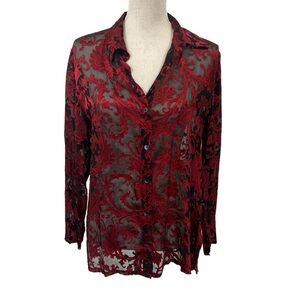 Chico’s Silk Blouse Size 1